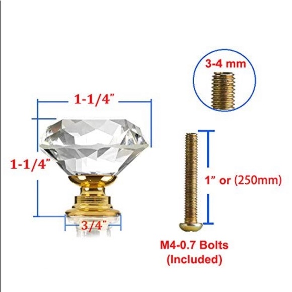 Cabinet knobs - Picture 2 of 10